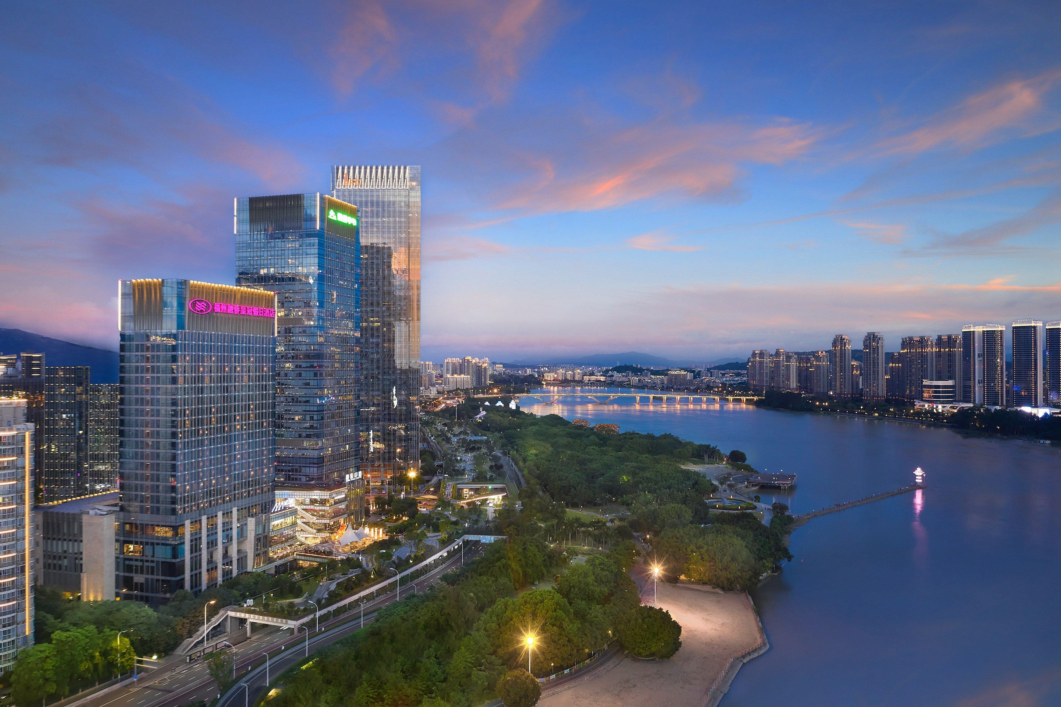 Crowne Plaza Fuzhou Riverside By Ihg Exterior foto