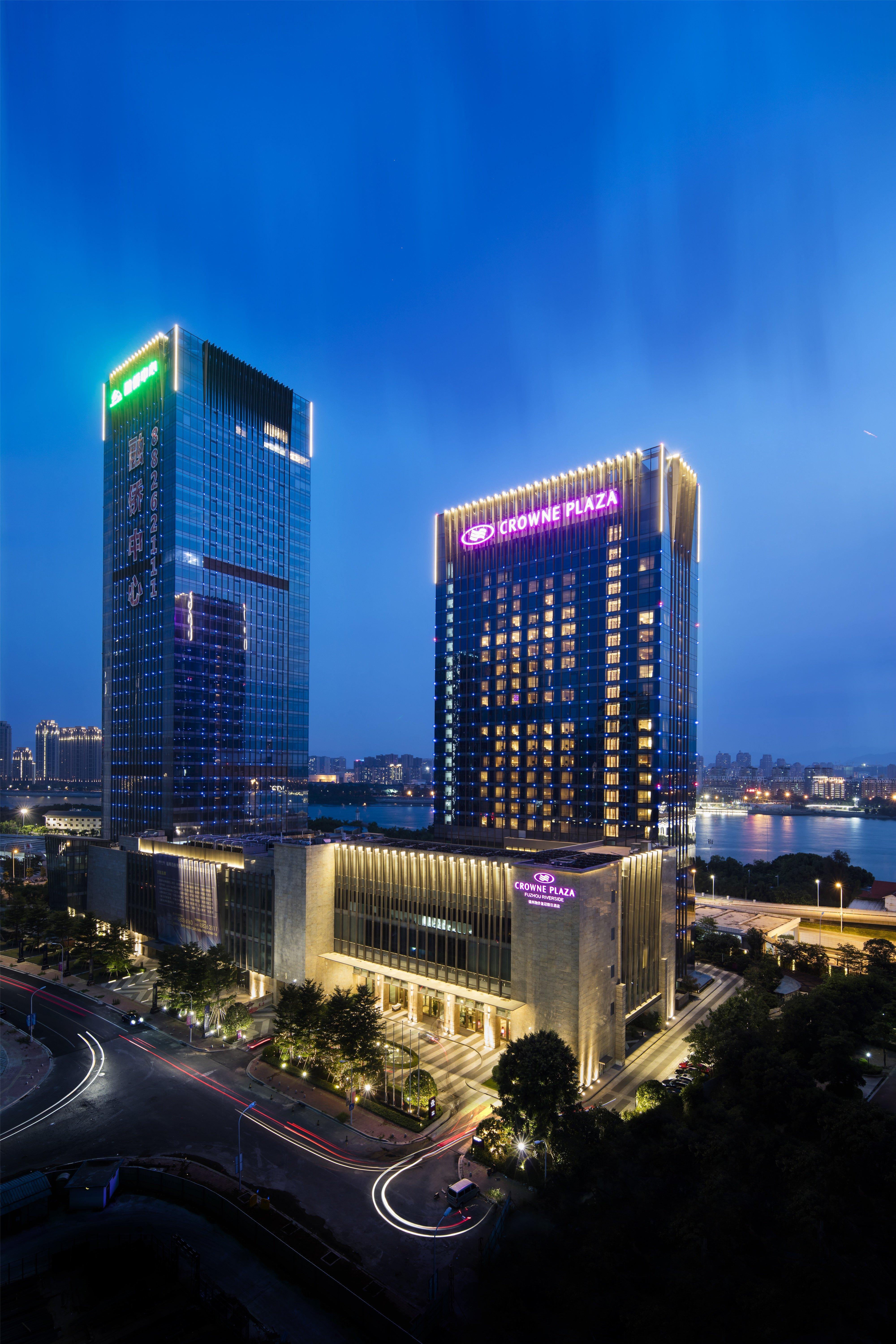 Crowne Plaza Fuzhou Riverside By Ihg Exterior foto